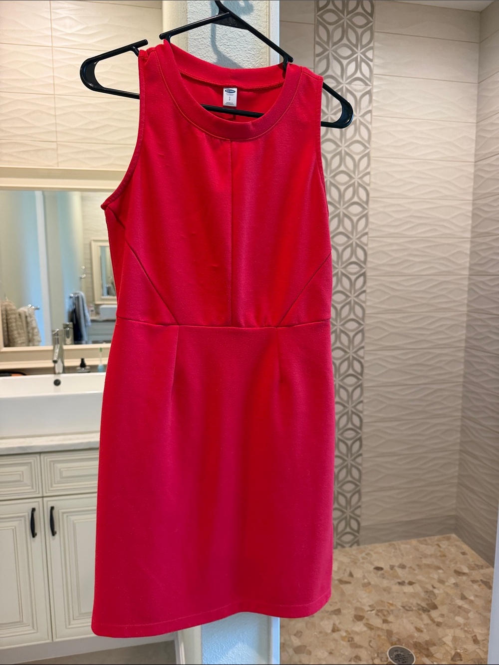 Old Navy Bright Red Sleeveless Mini Dress